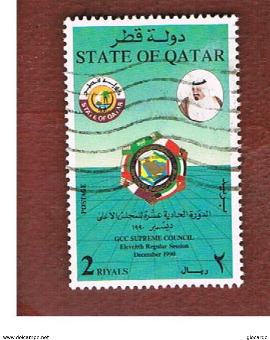 QATAR  -  MI 852  -  1990 GULF CO-OPERATION COUNCIL  USED ° - Qatar