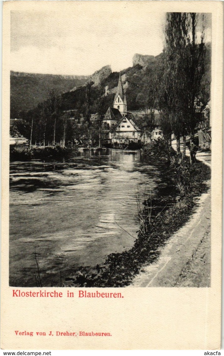 CPA AK Blaubeuren Klosterkirche GERMANY (897354) - Blaubeuren