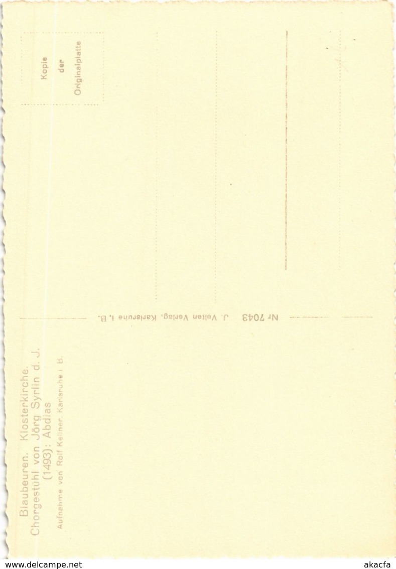 CPA AK Blaubeuren Klosterkirche GERMANY (897410) - Blaubeuren