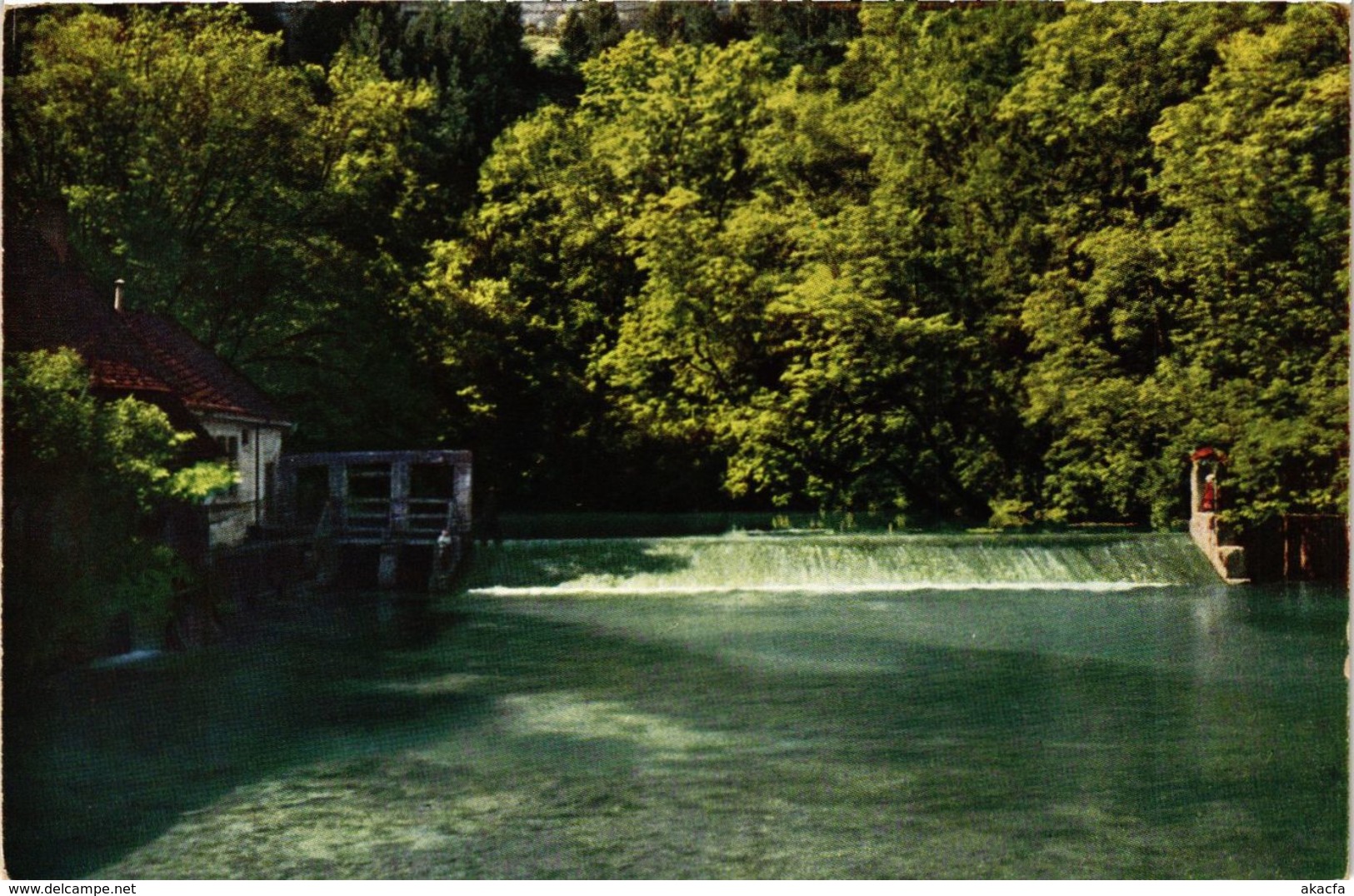 CPA AK Blaubeuren Blautopf GERMANY (897432) - Blaubeuren