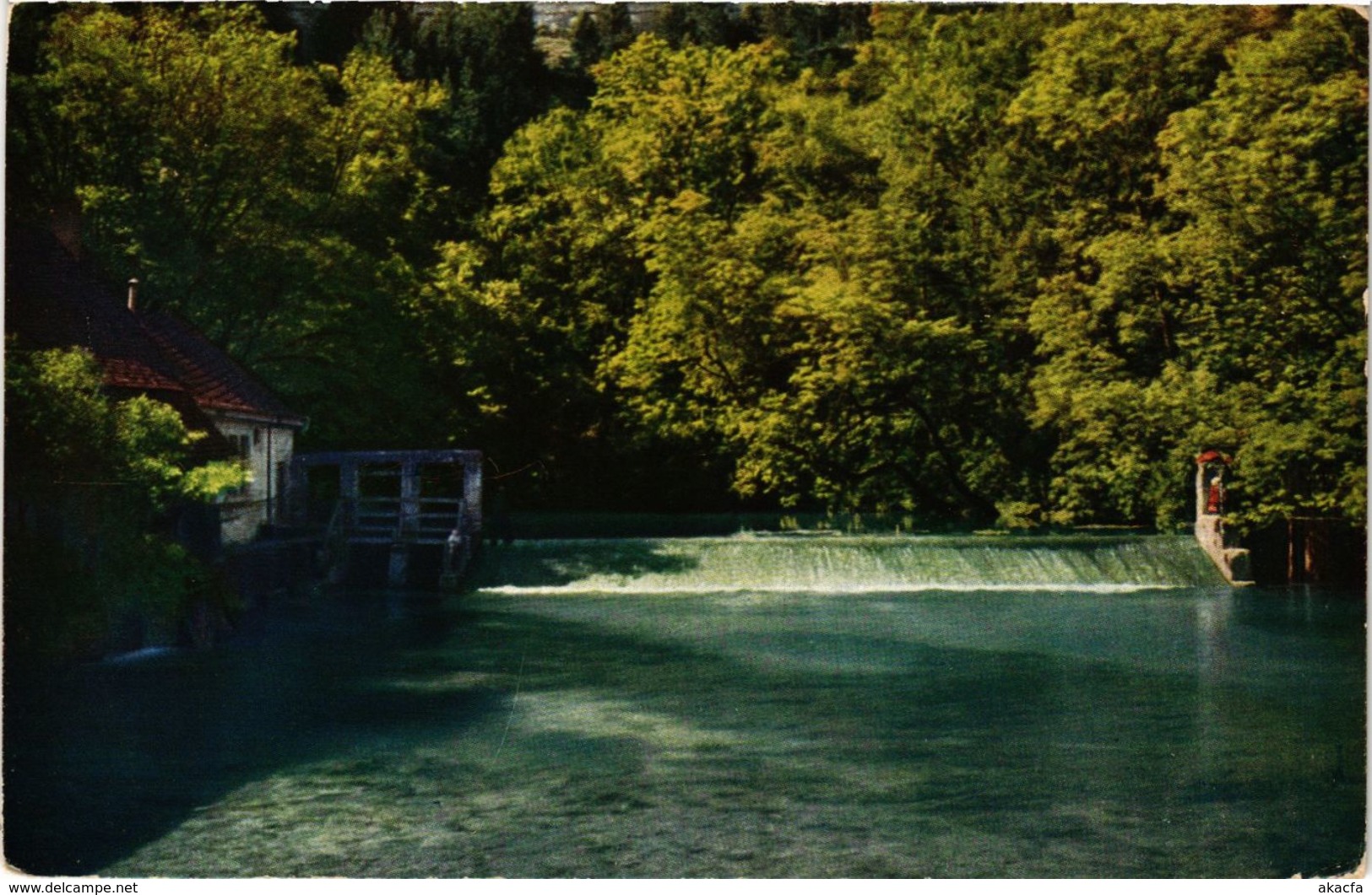 CPA AK Blaubeuren Am Blautopf GERMANY (897444) - Blaubeuren