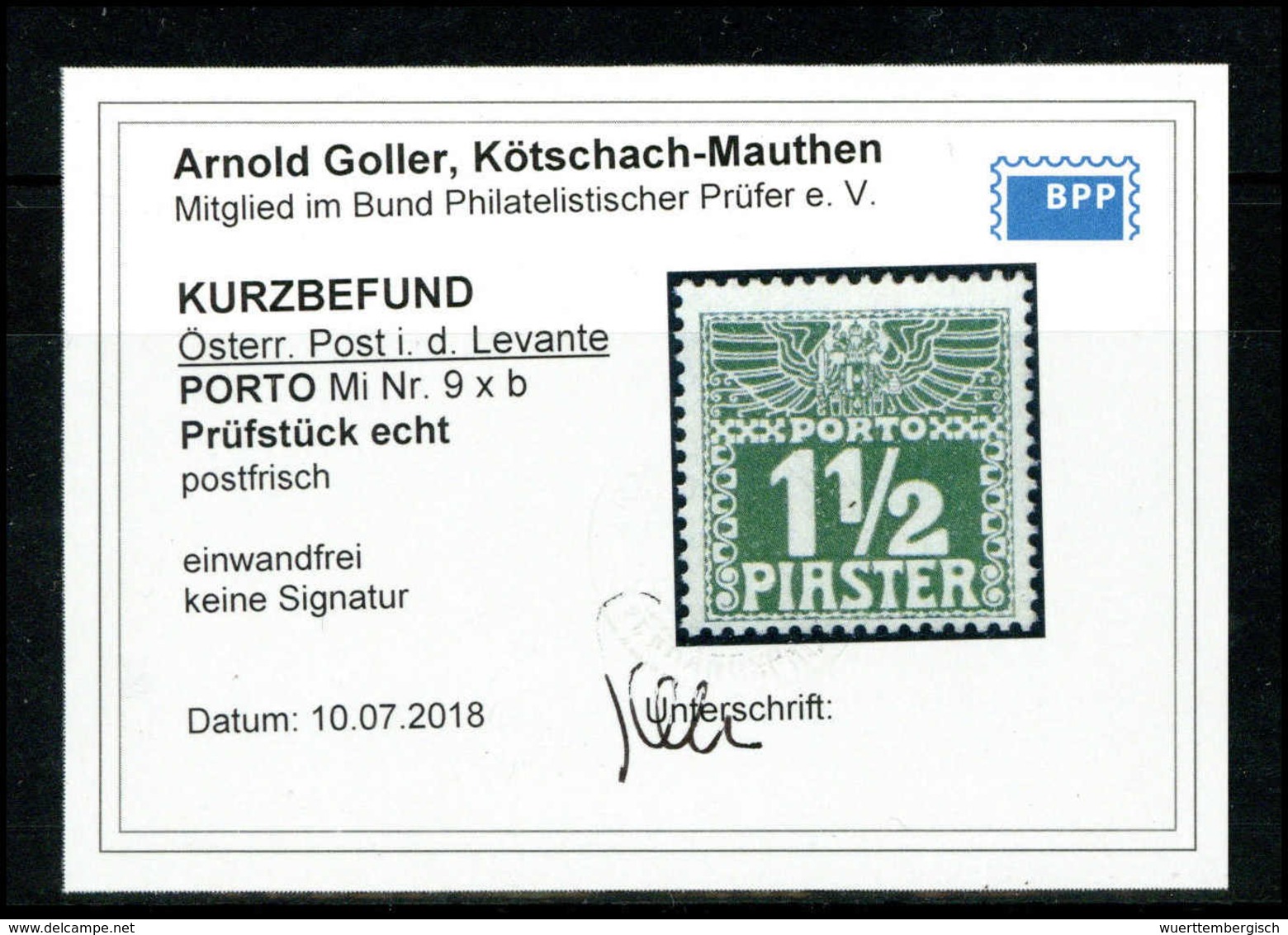 ** Österreich Post In Der Levante - Other & Unclassified