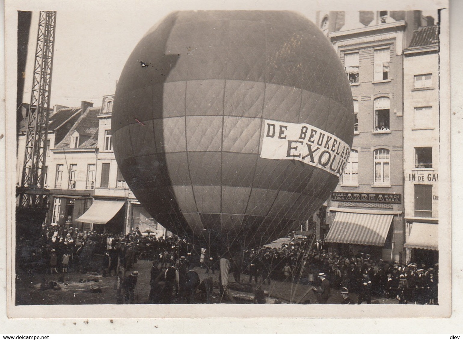 Montgolfière - à Situer - Luchtballon - Te Situeren - Photo 6.5 X 9 Cm - Aviation