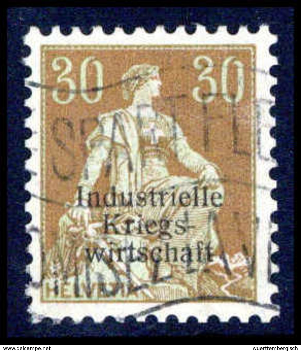 Gest. Schweiz Dienstmarken Für Kriegswirtschaft - Other & Unclassified