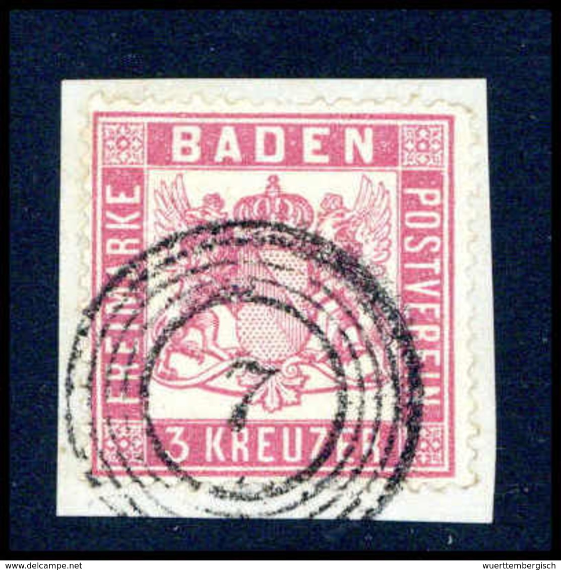 Briefst. Altdeutschland Baden - Other & Unclassified