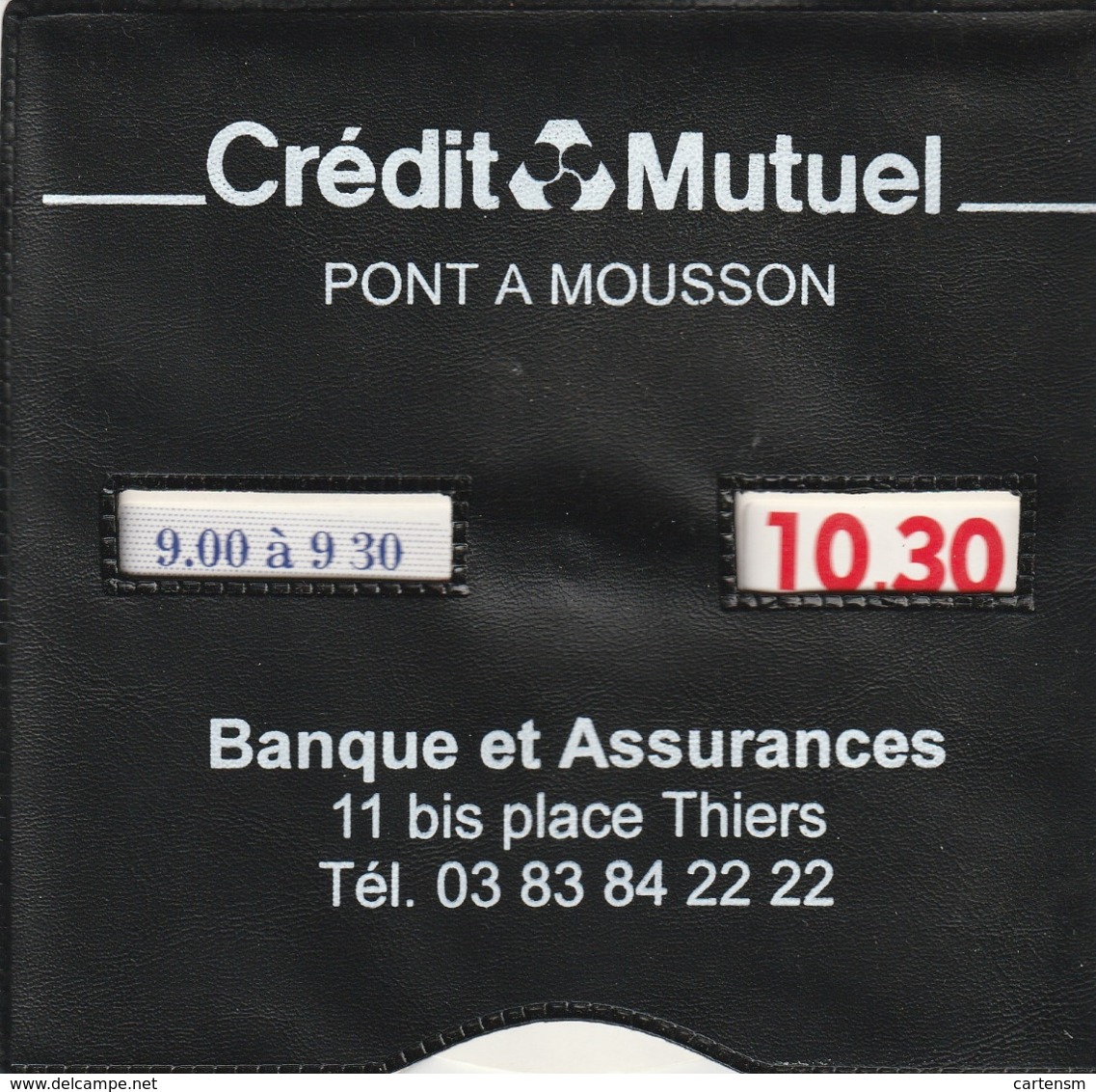 3 Disques De Stationnement  GAN  CREDIT MUTUEL Et PEUGEOT TALBOT - Andere & Zonder Classificatie