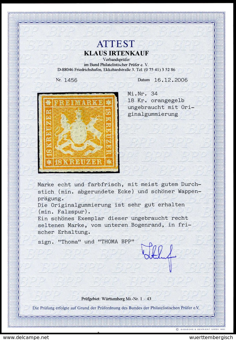 * Altdeutschland Württemberg - Other & Unclassified