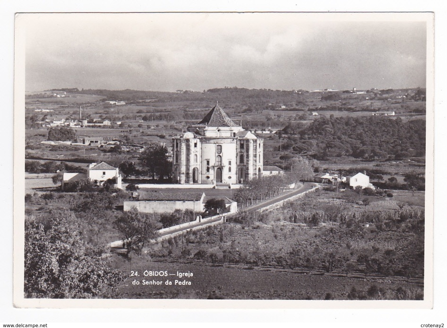 Portugal Leiria OBIDOS N°24 Igreja Do Senhor Da Pedra Château - Leiria