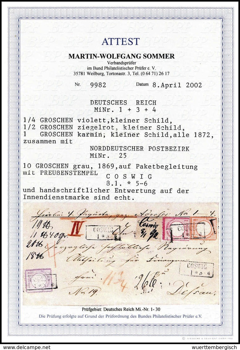 Beleg Deutsches Reich - Other & Unclassified