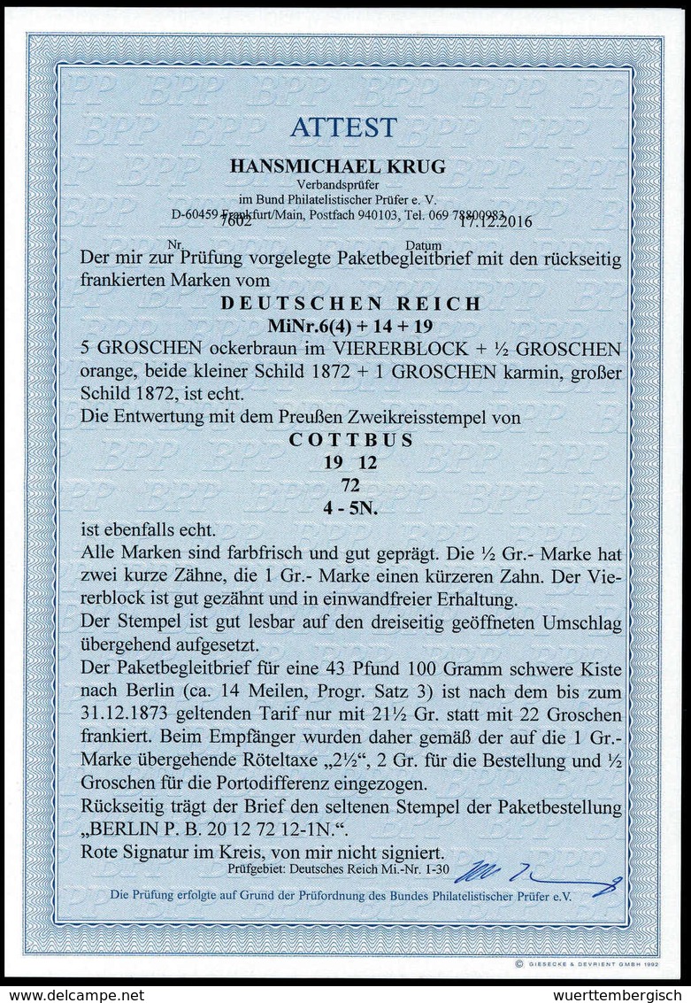 Beleg Deutsches Reich - Other & Unclassified