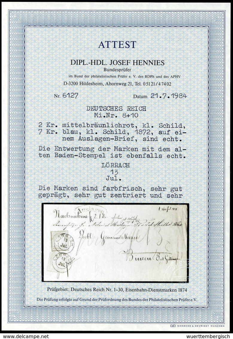 Beleg Deutsches Reich - Other & Unclassified