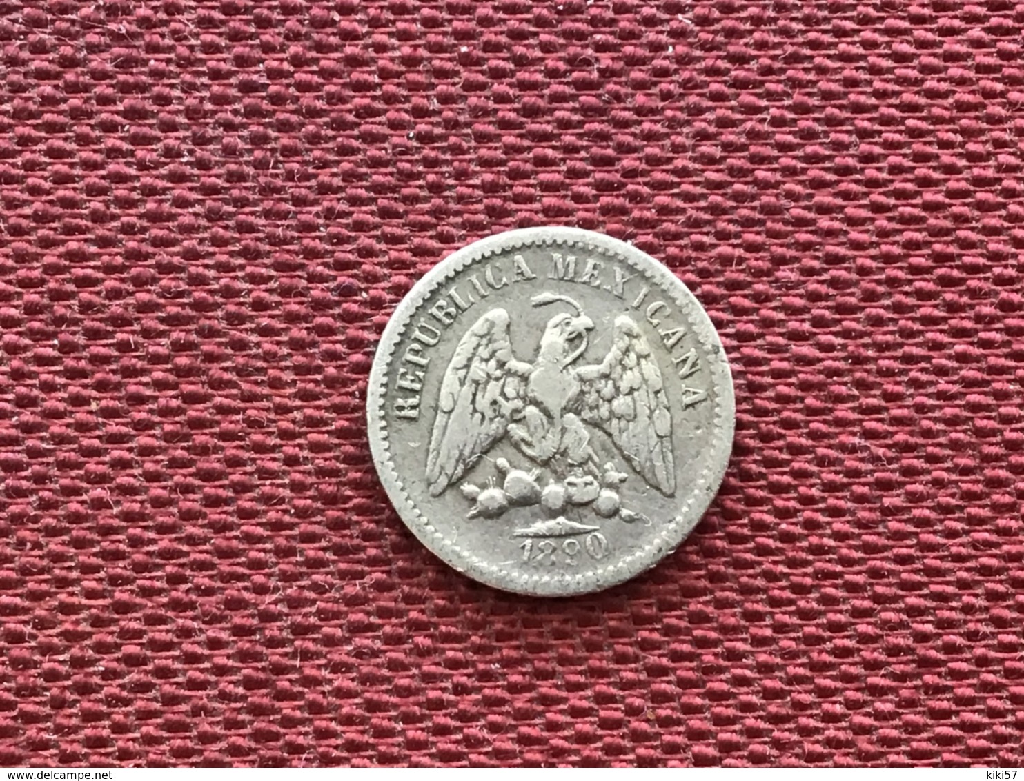 MEXIQUE Monnaie De 5 Centavos 1890 - México