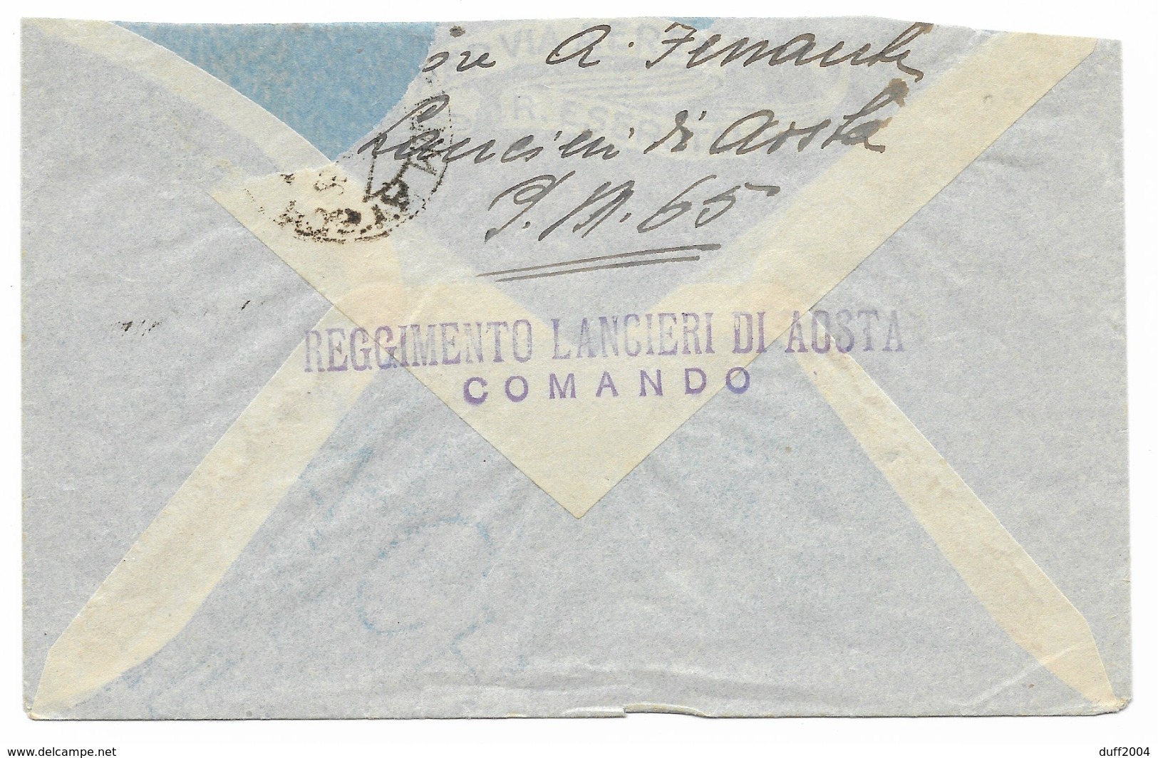 DALLA GRECIA - P.M.65 - PER BORGO SASSOFERRATO - 25.4.1942. - Correo Militar (PM)