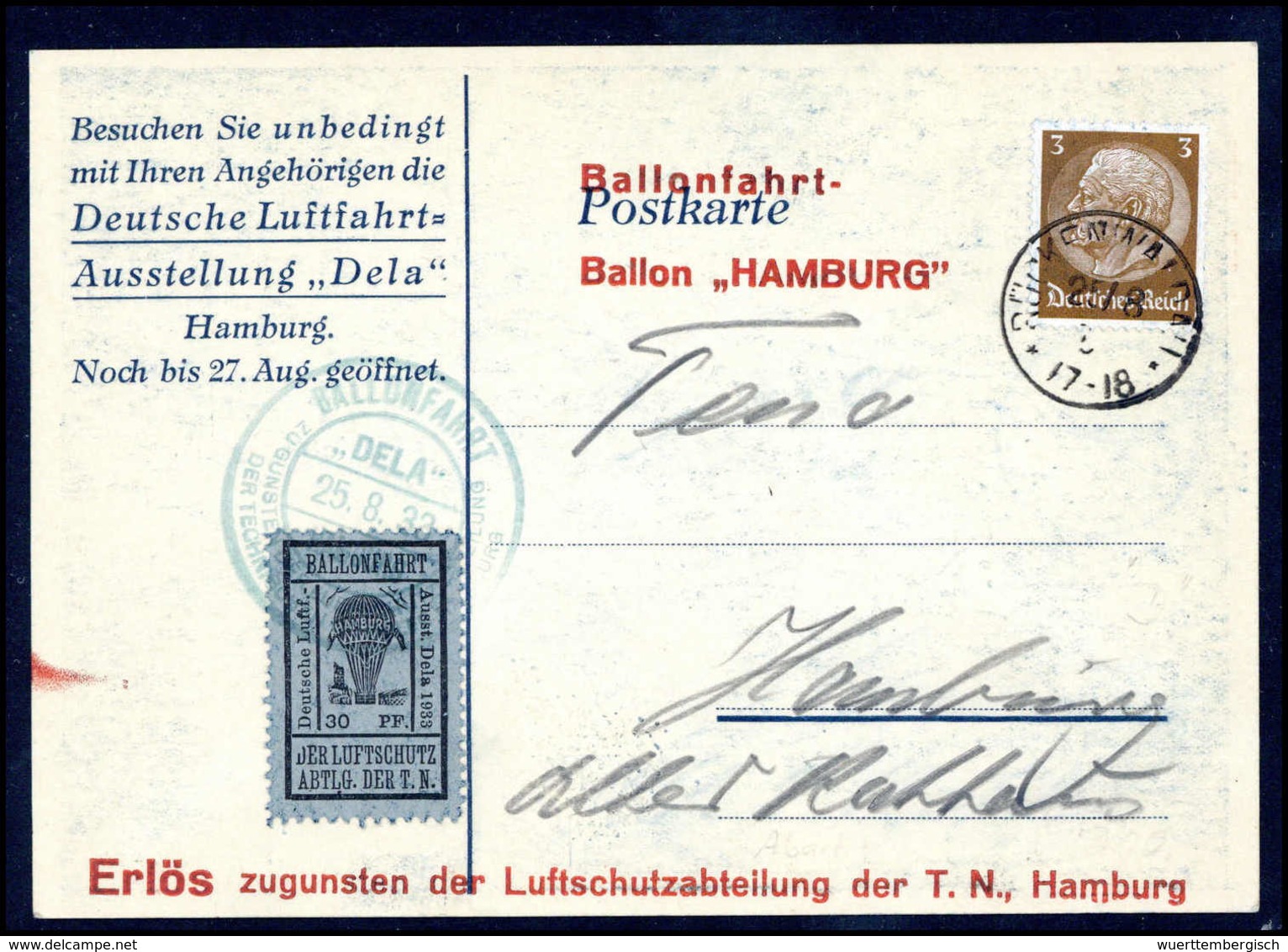 Beleg Deutsches Reich Halbamtliche Flugmarken - Other & Unclassified