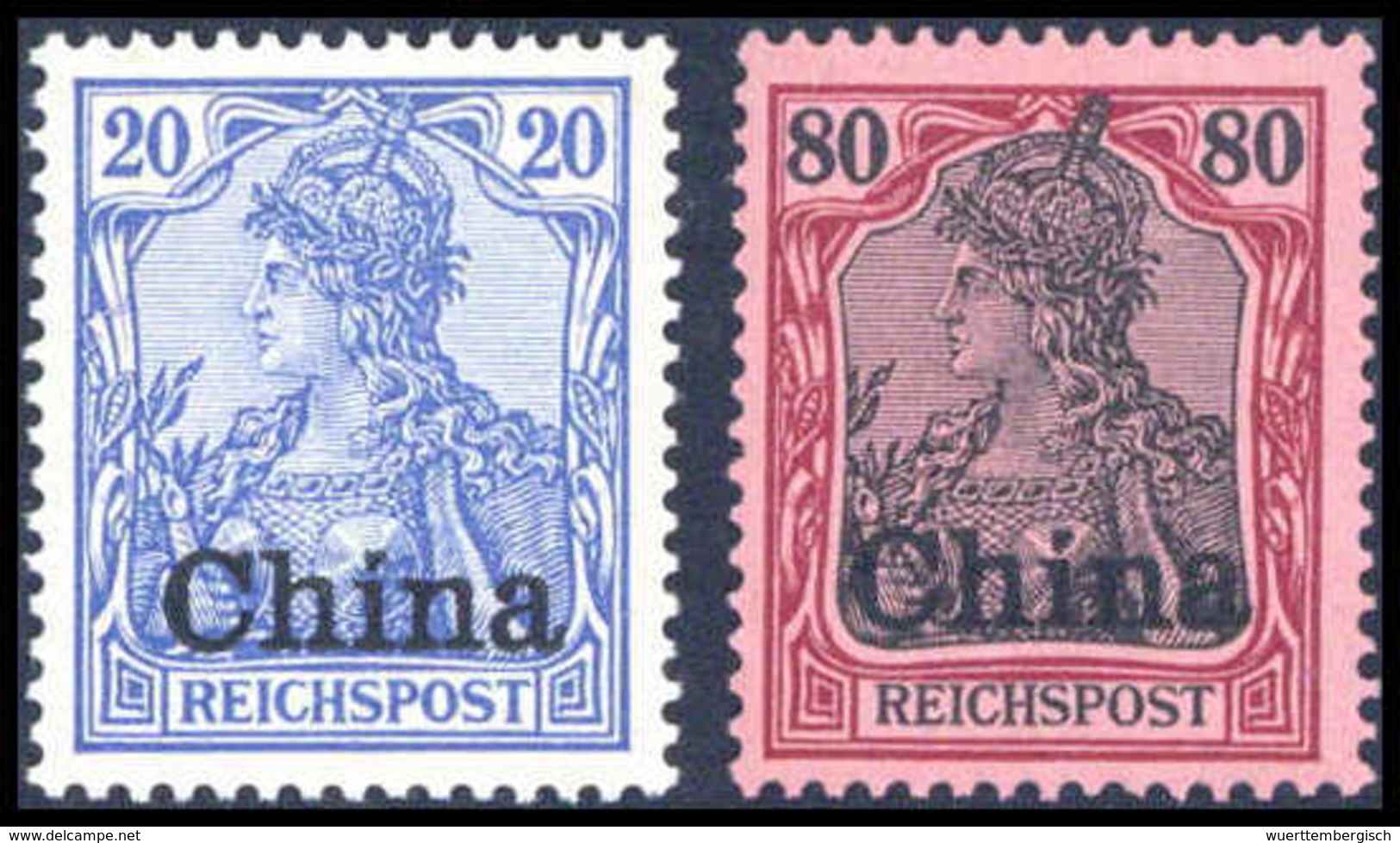 ** Deutsche Auslandspost China - Other & Unclassified