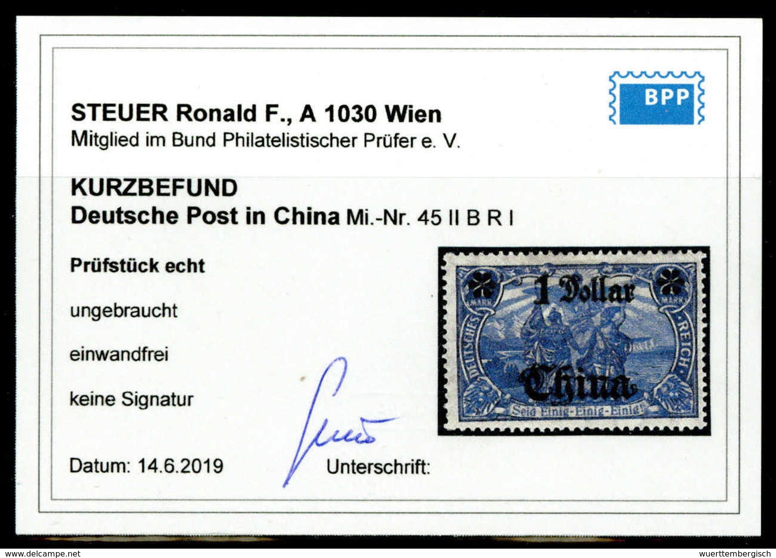 * Deutsche Auslandspost China - Other & Unclassified