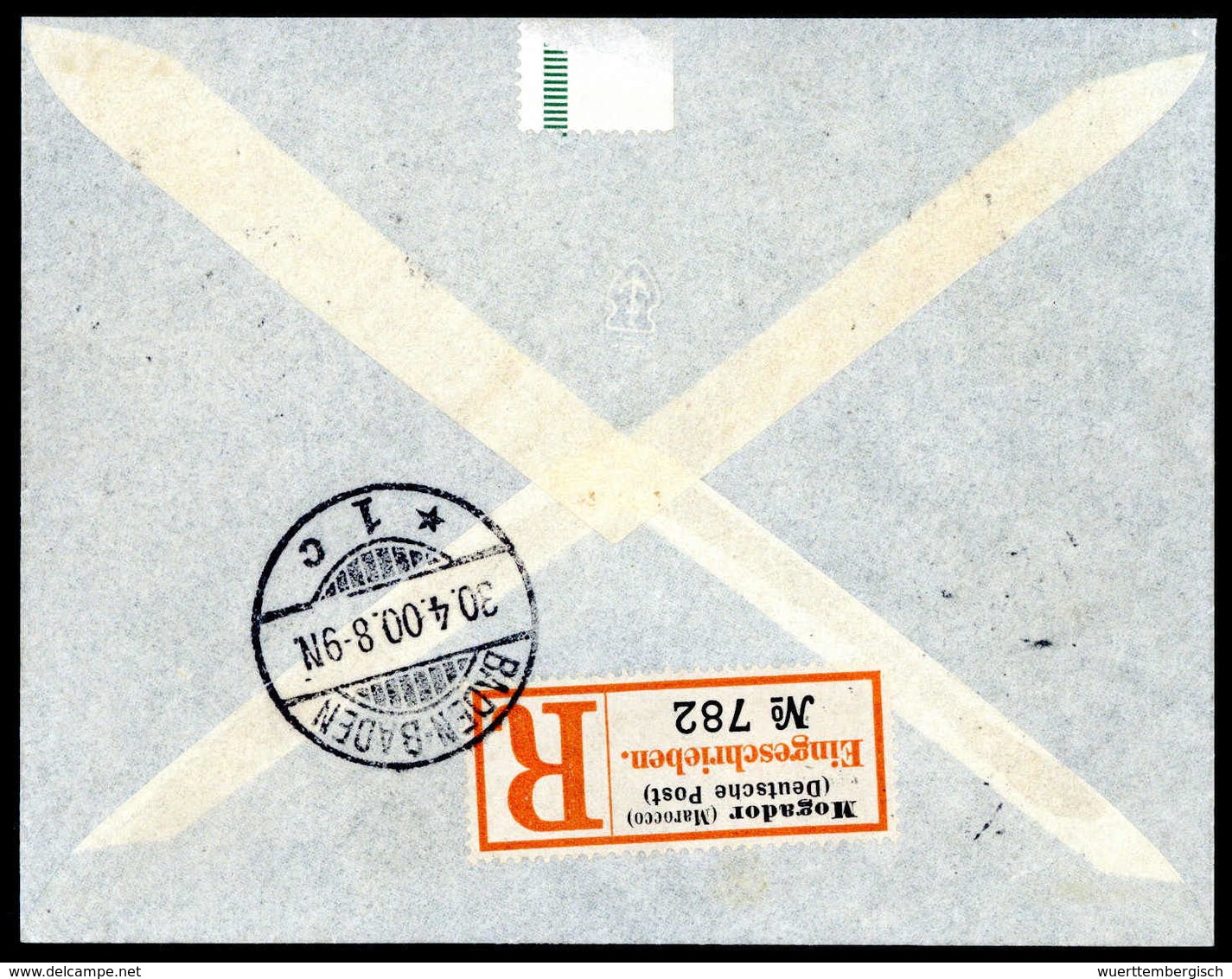 Beleg Deutsche Auslandspost Marokko - Other & Unclassified