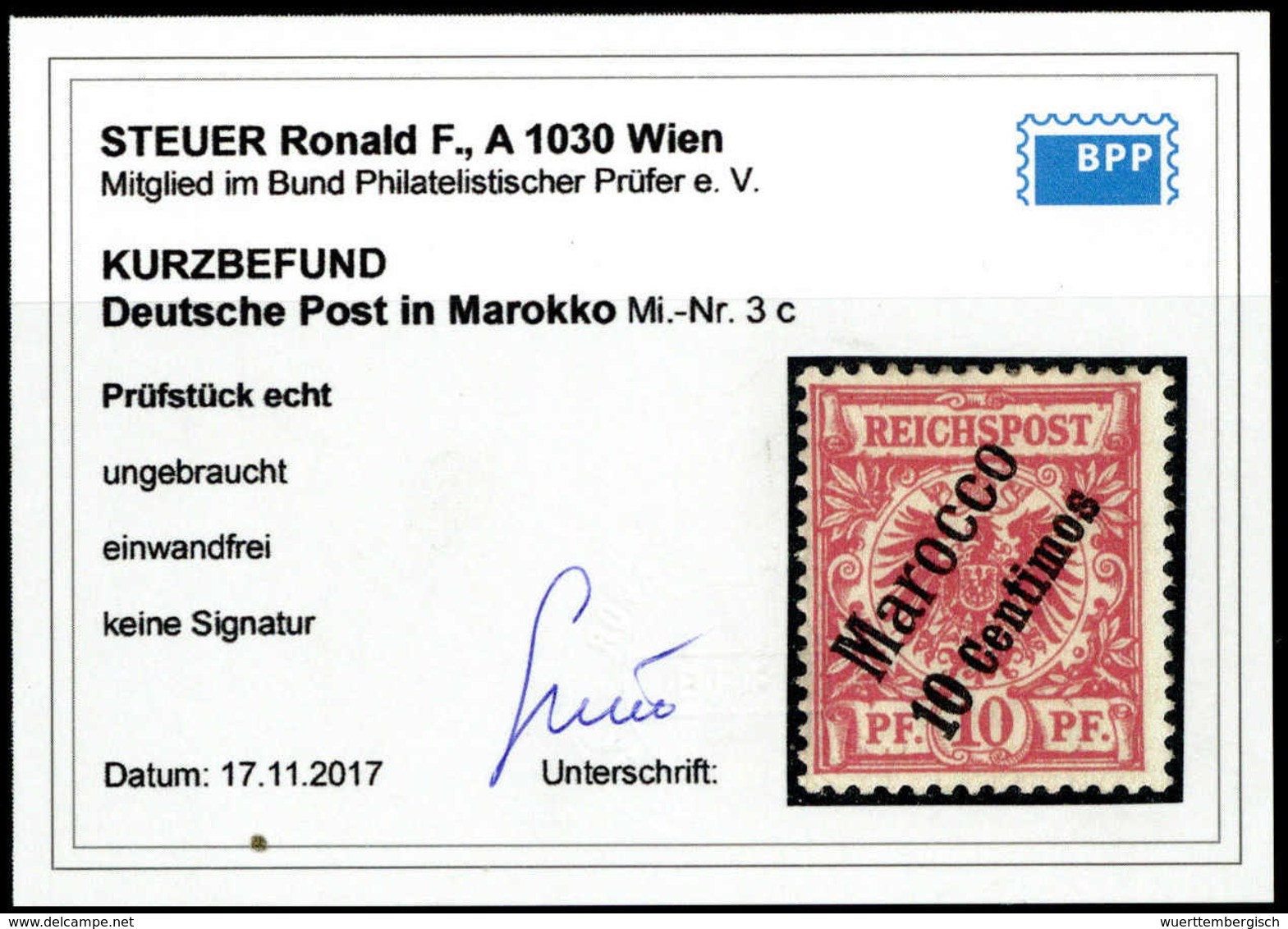 * Deutsche Auslandspost Marokko - Other & Unclassified