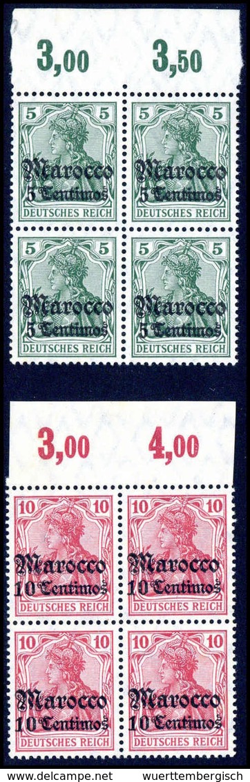 ** Deutsche Auslandspost Marokko - Other & Unclassified