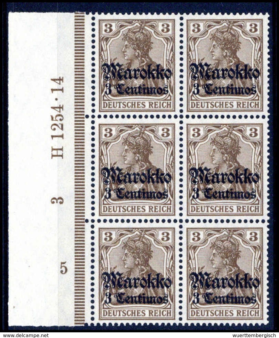 ** Deutsche Auslandspost Marokko - Other & Unclassified