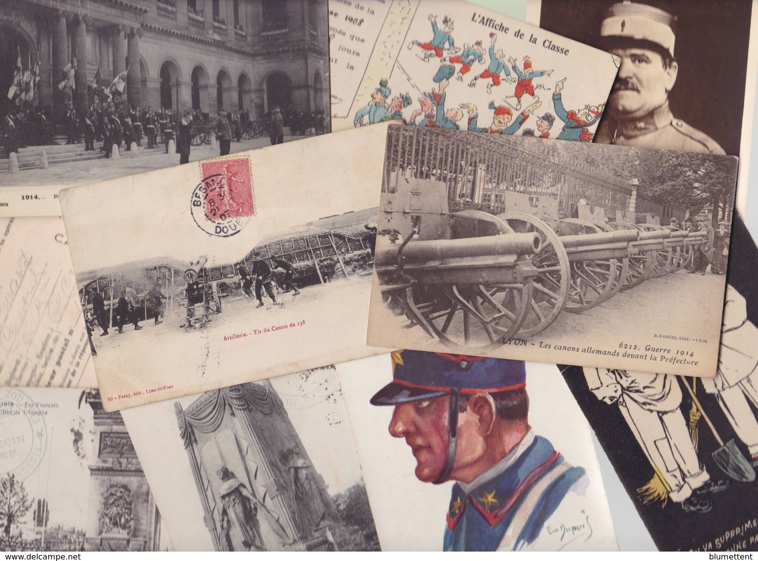 Lot 2225 De 10 CPA Militaires Militaria Déstockage Pour Revendeurs Ou Collectionneurs - 5 - 99 Postcards