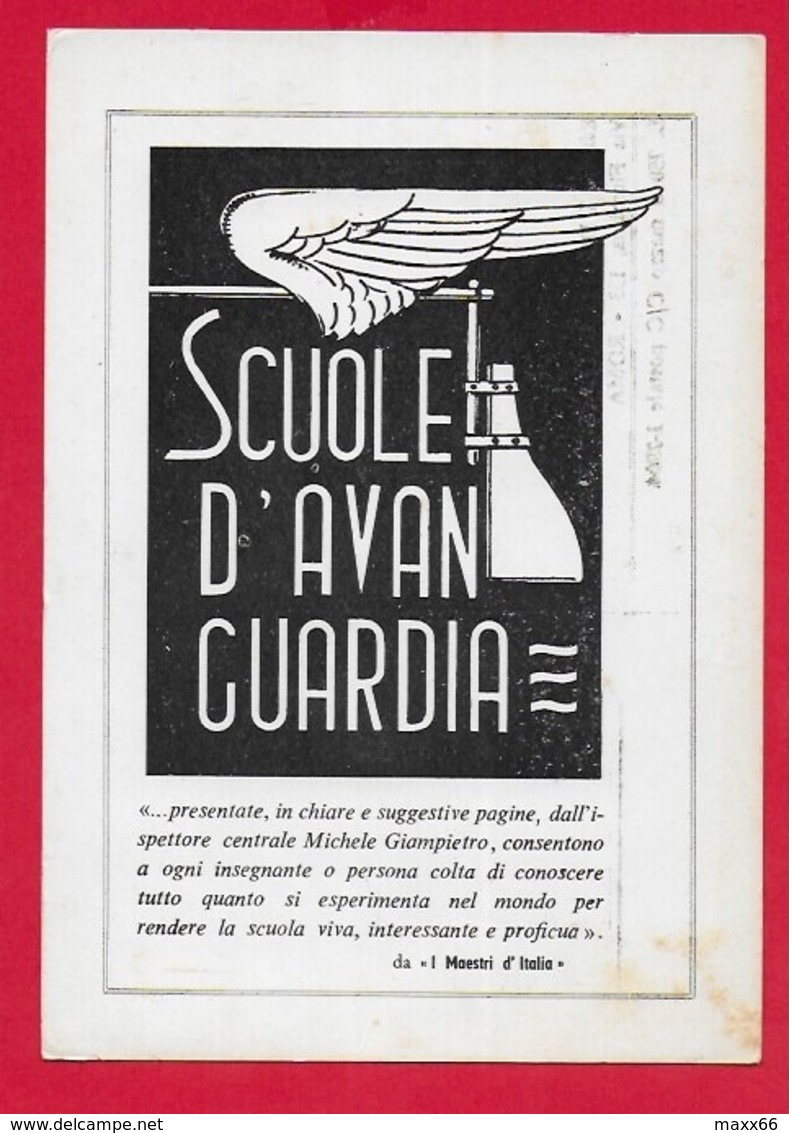 CARTOLINA NV ITALIA - Scuole D'Avanguardia - Ed. I DIRITTI DELLA SCUOLA Roma - 10 X 15 - Scuole