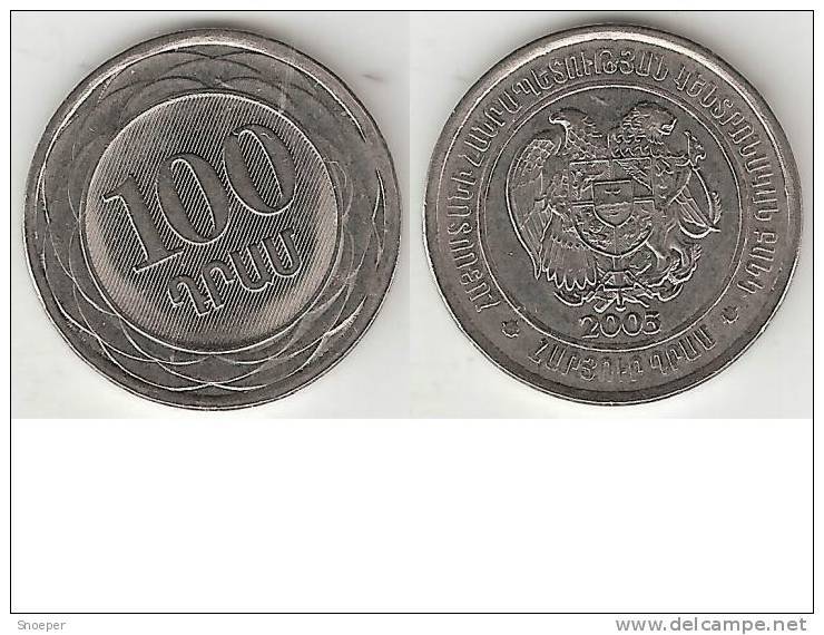 Armenia 100 Drams 2003 Km 95  Unc - Armenien