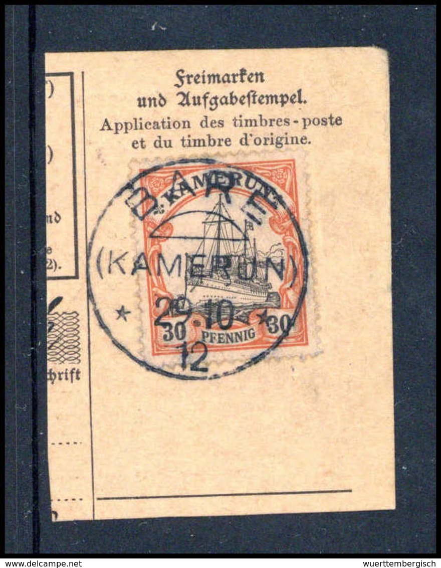 Briefst. Deutsche Kolonien Kamerun - Other & Unclassified