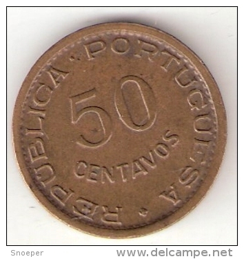 Angola  50 Centavos 1961  Km 75   Unc - Angola