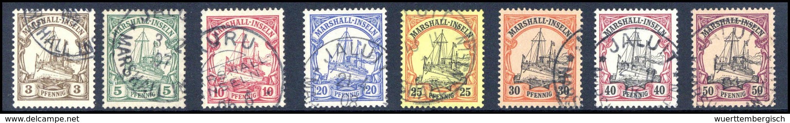 Gest. Deutsche Kolonien Marshall Inseln - Other & Unclassified