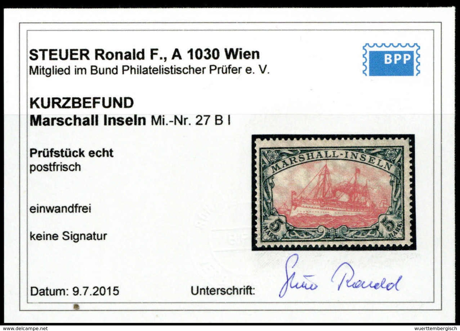 ** Deutsche Kolonien Marshall Inseln - Other & Unclassified