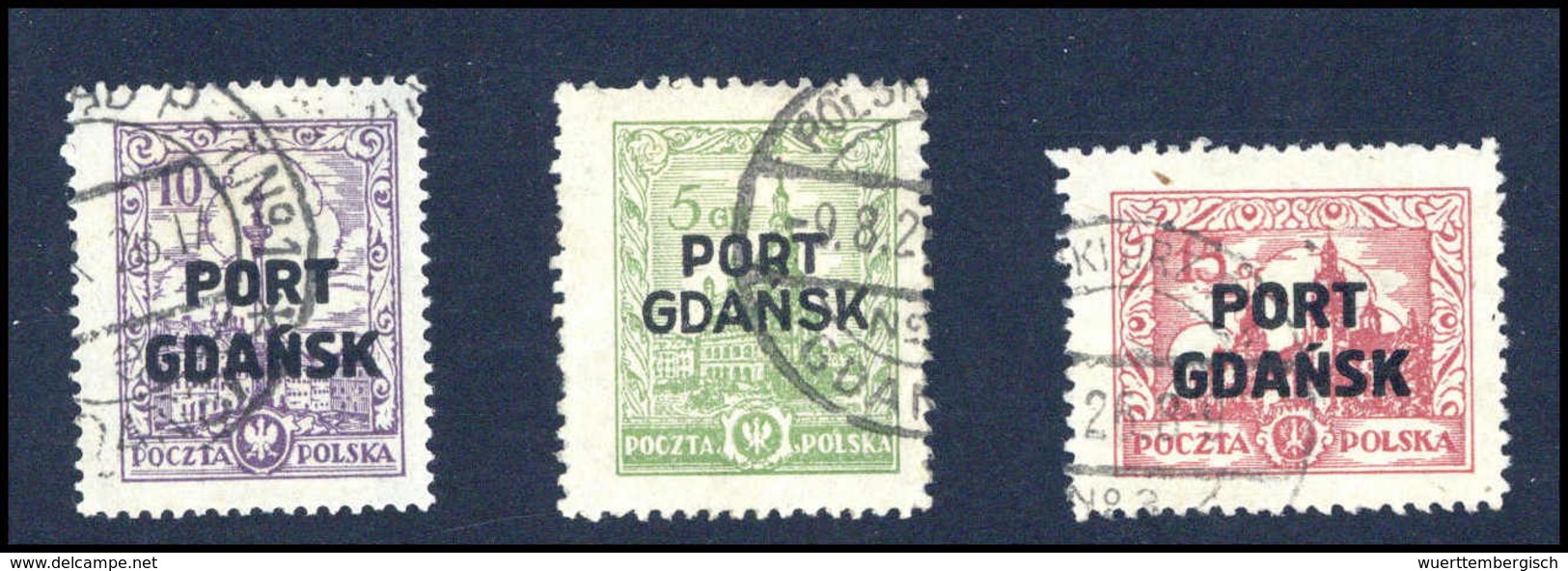 Gest. Polen Ausgaben Für Port Gdansk - Other & Unclassified