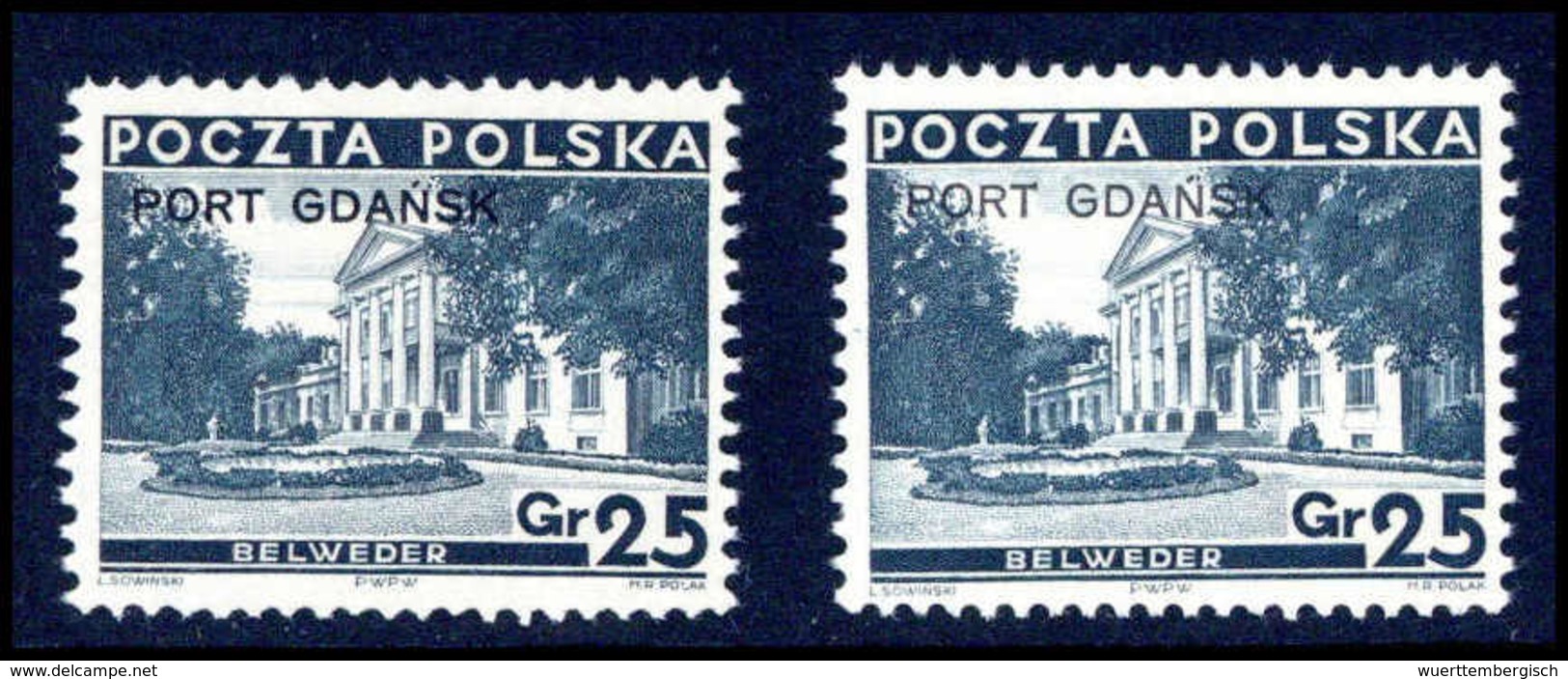 ** Polen Ausgaben Für Port Gdansk - Other & Unclassified