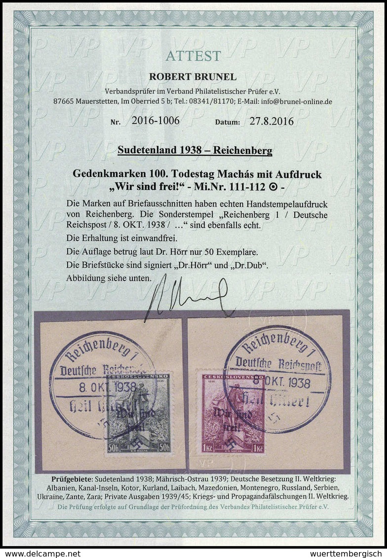 Briefst. Sudetenland Reichenberg - Other & Unclassified