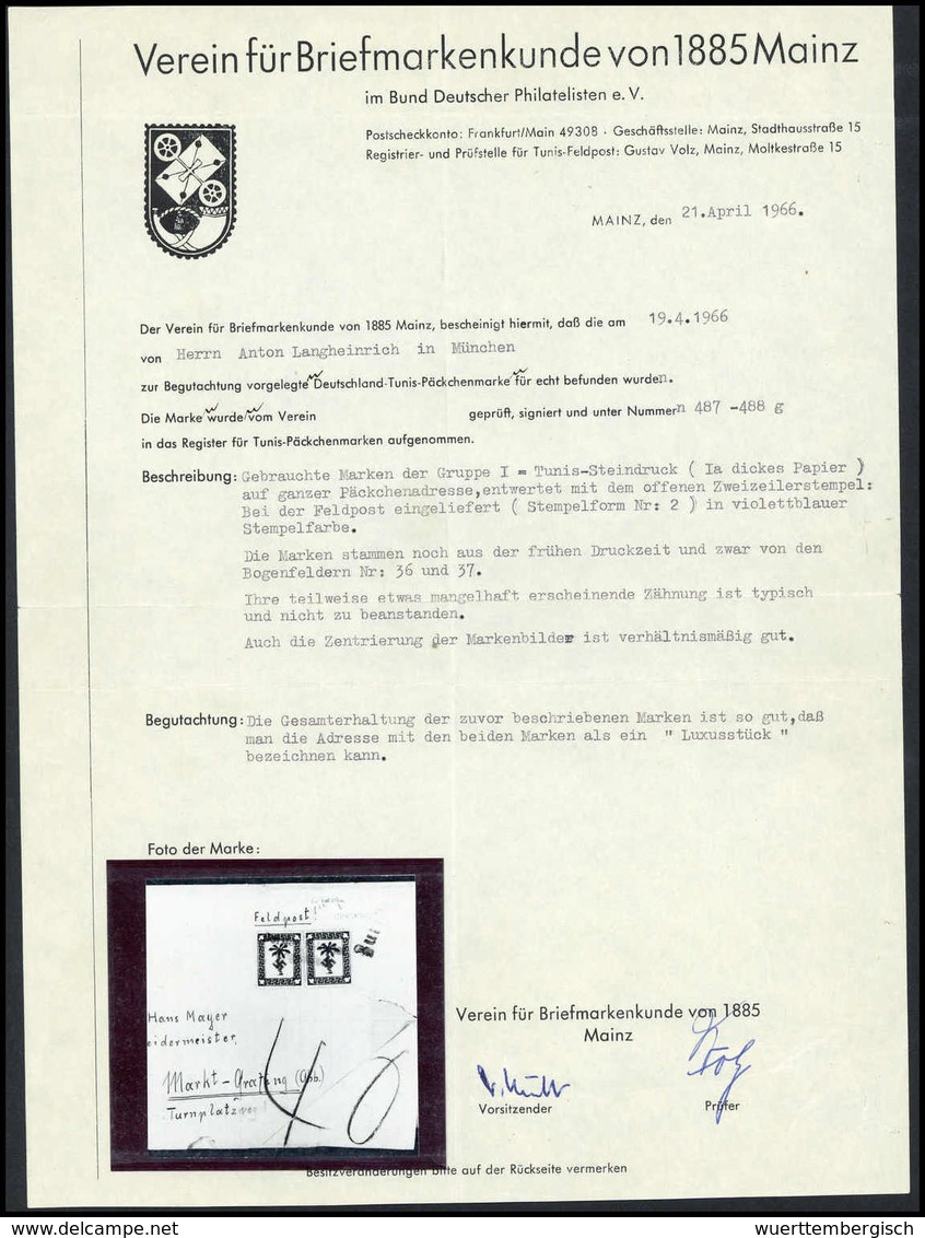 Beleg Deutsche Besetzung II. WK, Feldpostmarken - Other & Unclassified