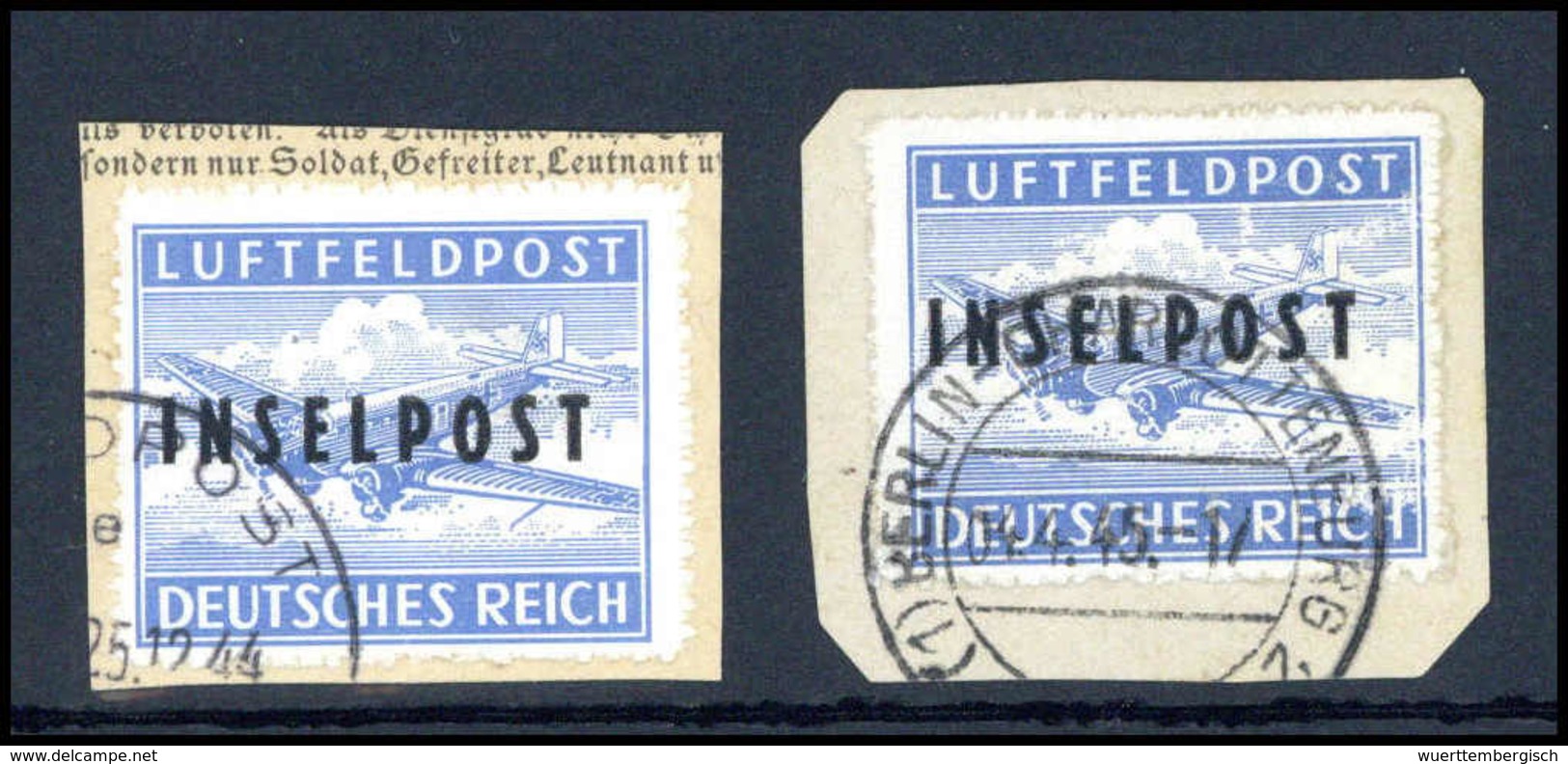 Briefst. Deutsche Besetzung II. WK, Feldpostmarken - Other & Unclassified