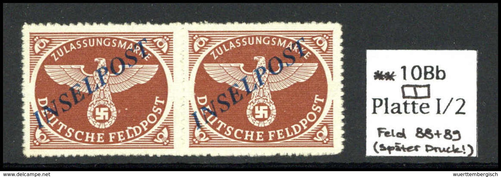 ** Deutsche Besetzung II. WK, Feldpostmarken - Other & Unclassified