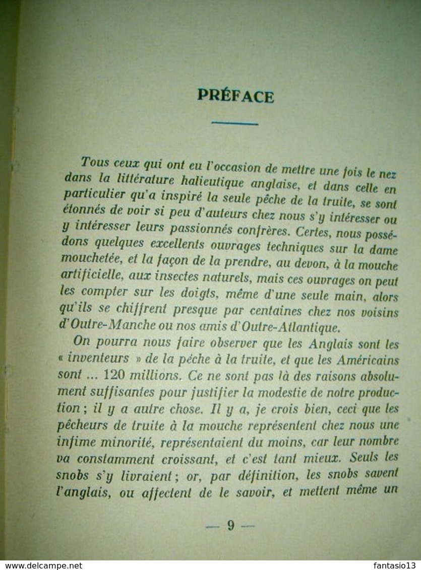 Mouche Noyée  Pêche Sportive à La Truite Dans Rivières Et Torrents  Louis Carrère  1938 - Chasse/Pêche