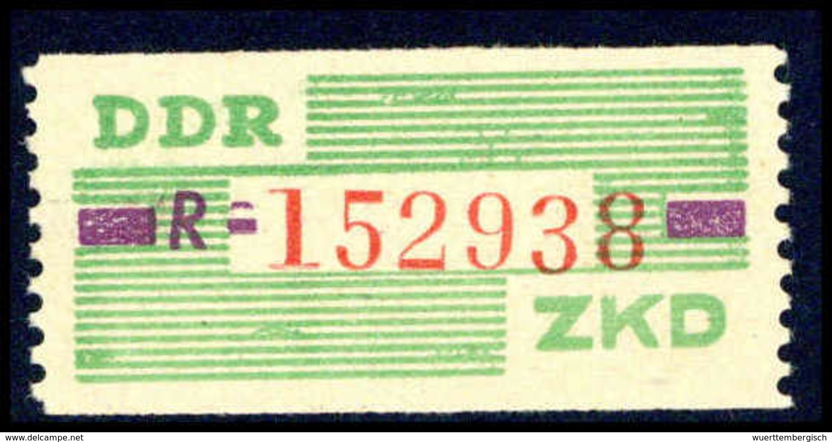 ** DDR Verwaltungspost B Zentraler Kurierdienst - Other & Unclassified