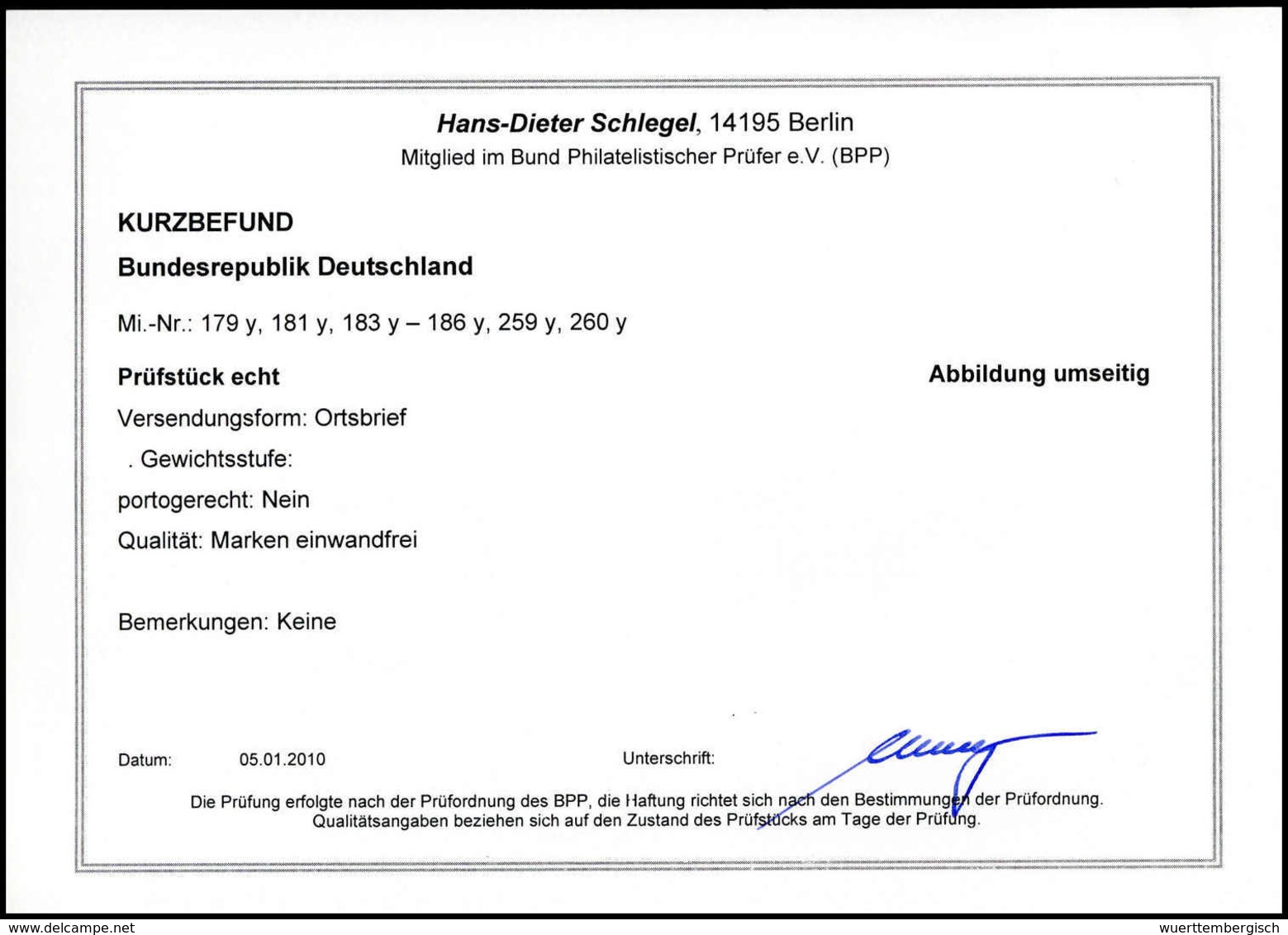 Beleg Bundesrepublik Deutschland - Other & Unclassified