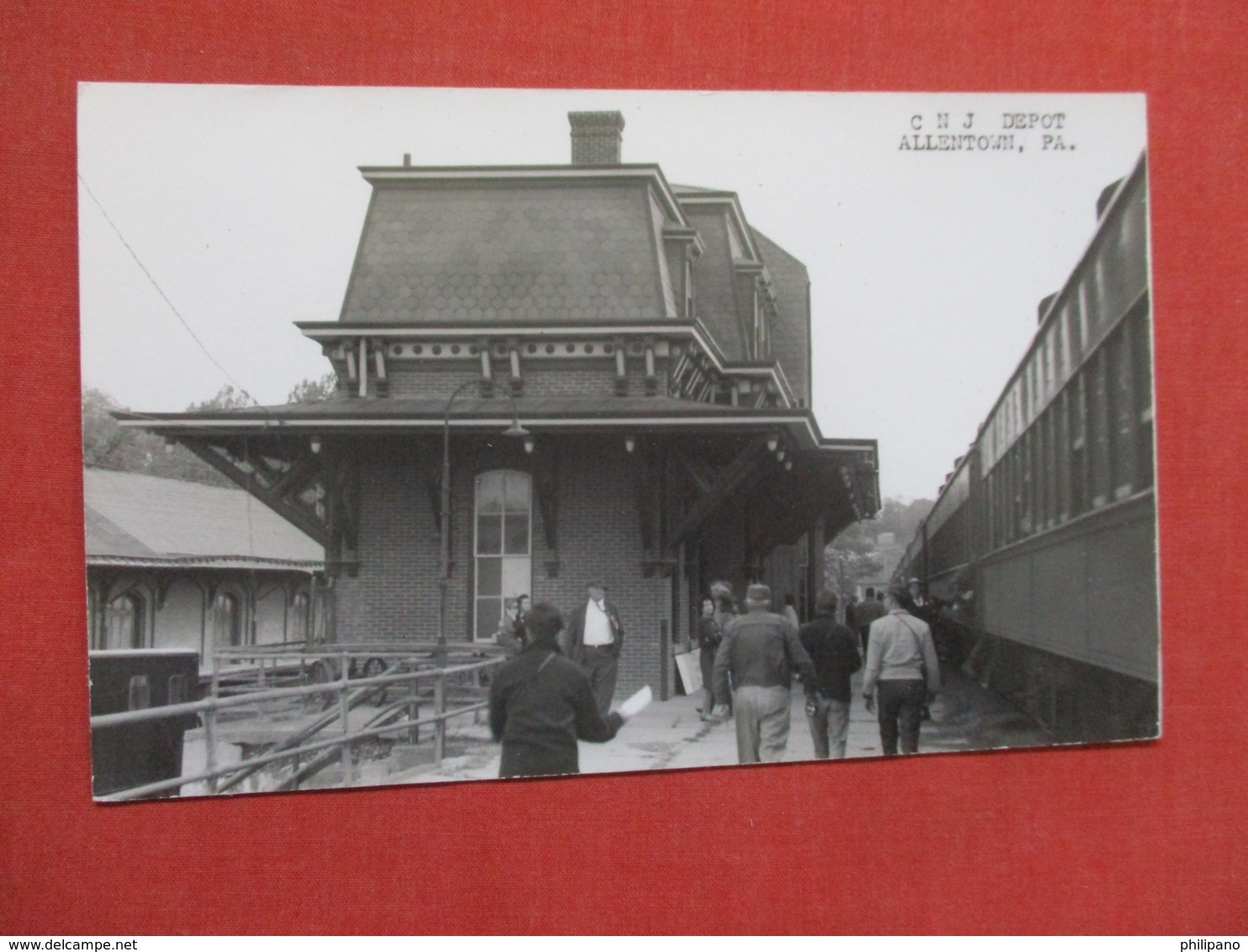 RPPC  CNJ Depot Allentown-- Kodak Stamp Box Pennsylvania > -ref 3666 - Other & Unclassified