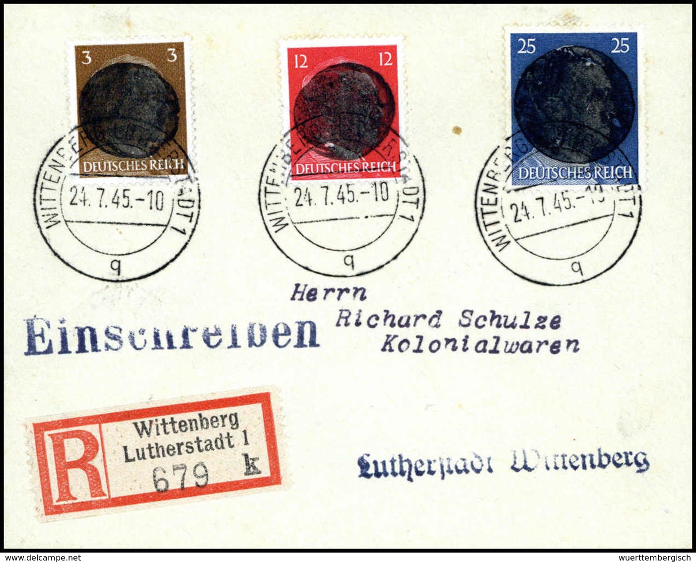 Beleg Sammlungen Posten Lokalausgaben 1945 - Other & Unclassified