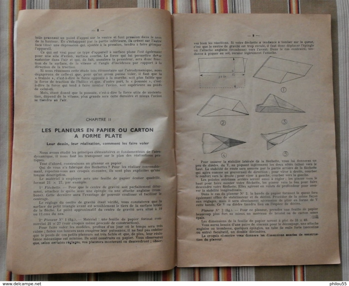 75 PARIS 8e Ministere de l'Air LES ECOLIERS DE L'AIR Comite Francais des Modeles Reduits d'Avion