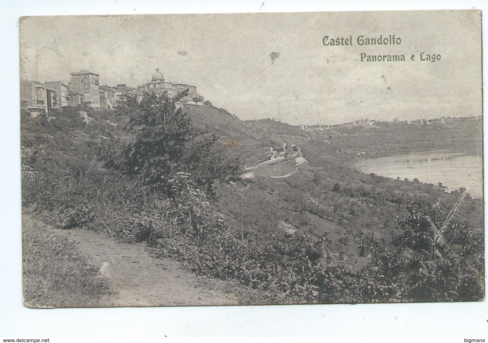 CASTEL GANDOLFO - PANORAMA E LAGO - Andere & Zonder Classificatie