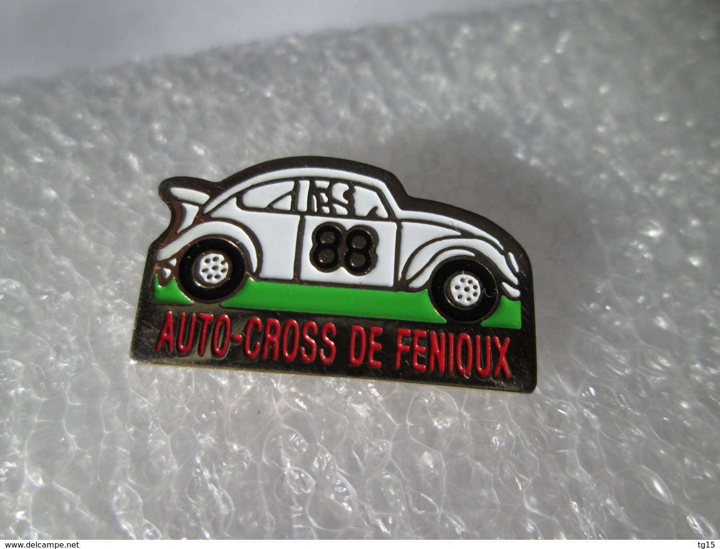 PIN'S   VOLKSWAGEN COCCINELLE  RALLYE  AUTO CROSS DE FENIOUX - Rallye