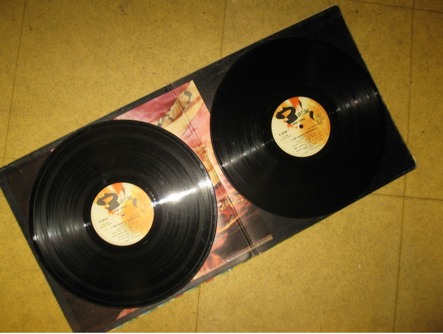 DOUBLE VINYLE JIMI HENDRIX "ELECTRIC LADYLAND" 2 33 T SUNS / BARCLAY (1968) - Rock