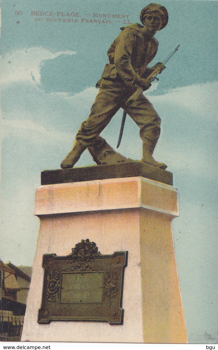 Berck Plage (62) - Monument Du Souvenir Français - Other & Unclassified