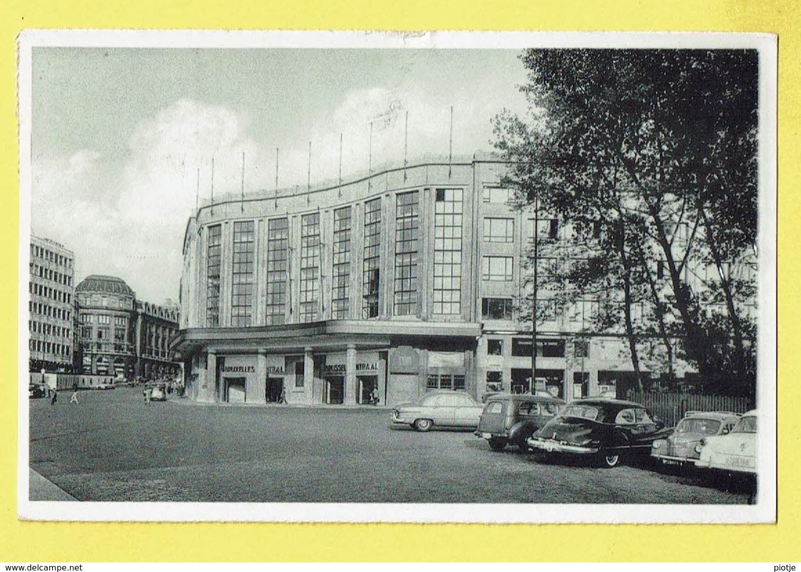 * Brussel - Bruxelles - Brussels * (Nels, Ern Thill) La Gare Centrale, Central Railway Station, Bahnhof, Statie Oldtimer - Brüssel (Stadt)