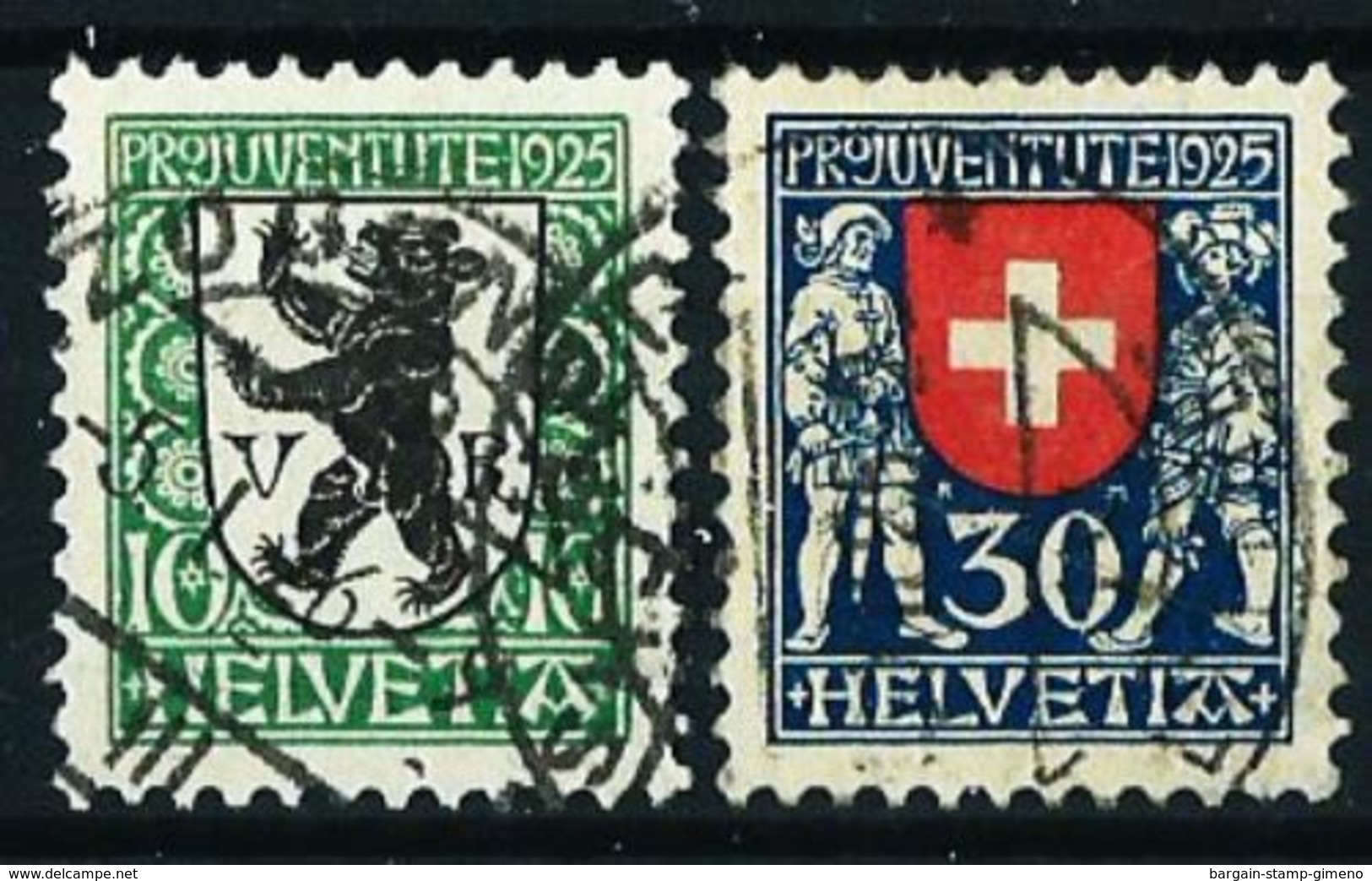 Suiza Nº 219-221 Usado Cat.11€ - Oblitérés