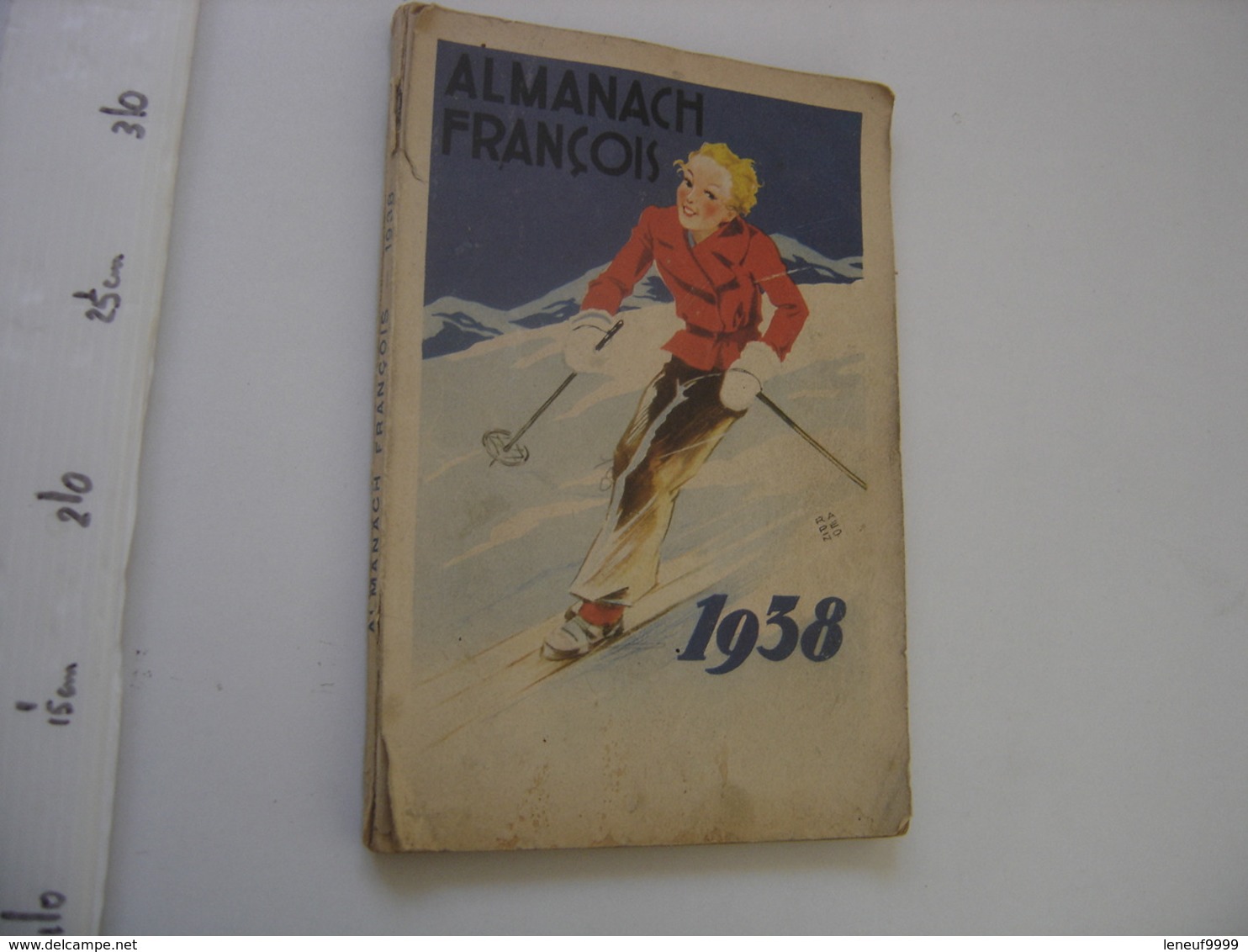 1938 ALMANACH FRANCOIS Rapeno MEDICAMENTS PHARMACIE PRODUITS PHARMACEUTIQUES - 1901-1940